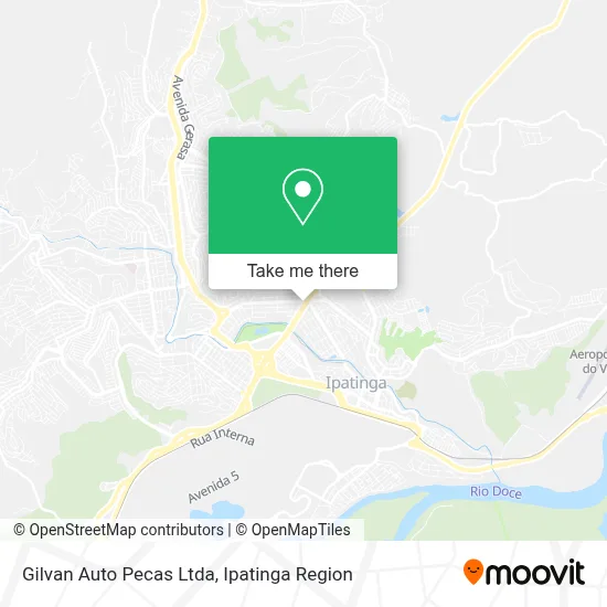 Gilvan Auto Pecas Ltda map
