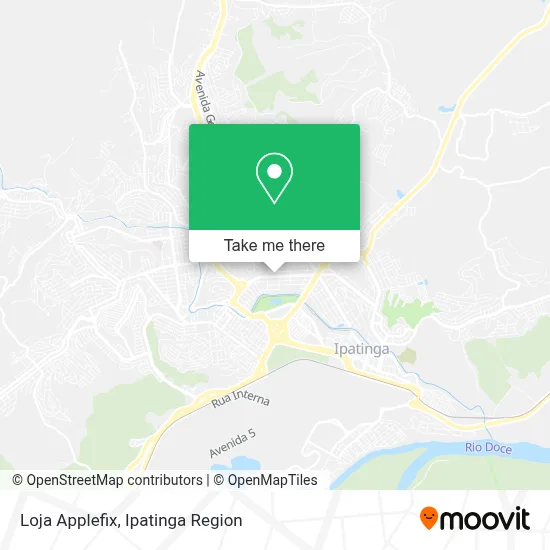 Loja Applefix map