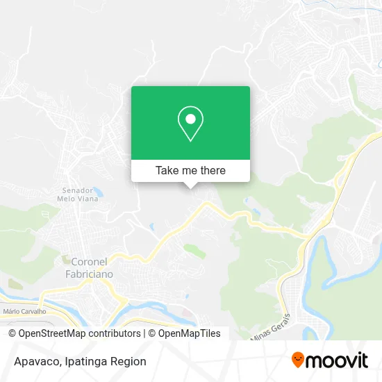 Apavaco map