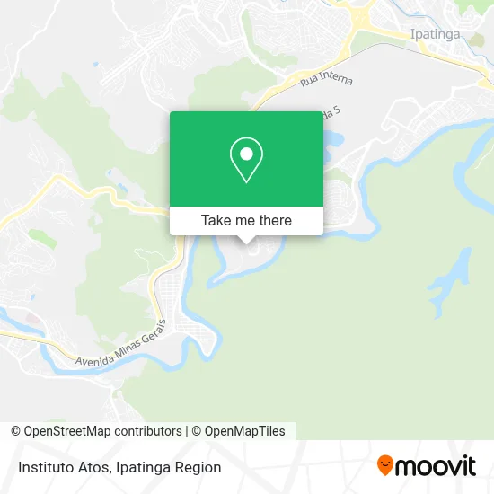 Instituto Atos map