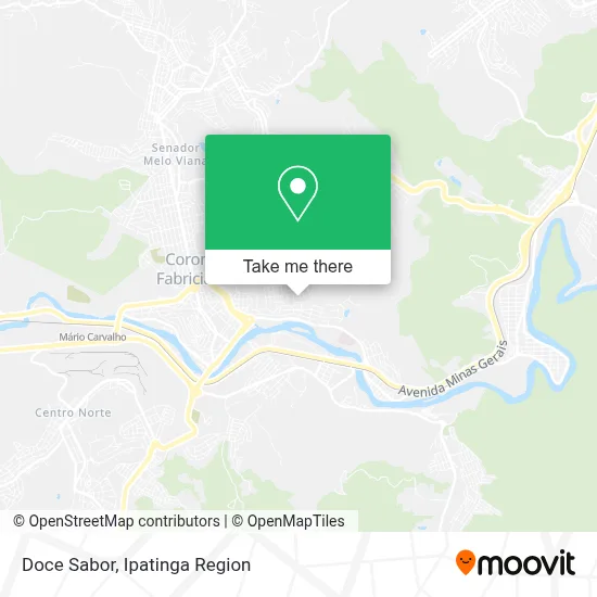 Doce Sabor map