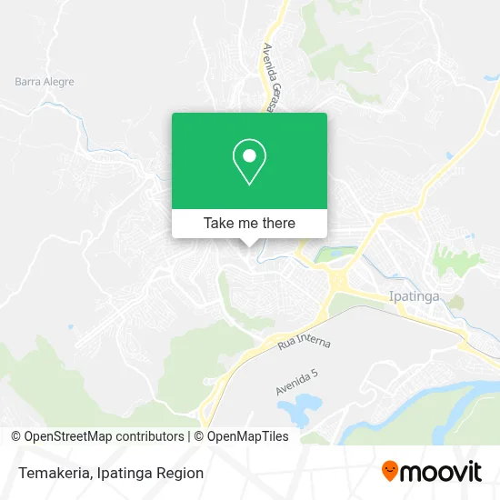Temakeria map