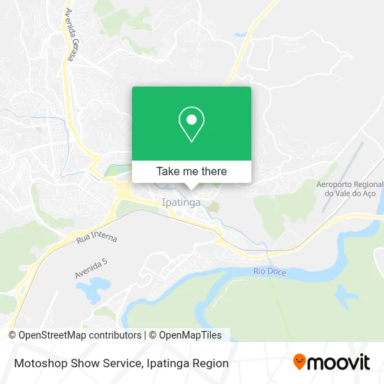 Motoshop Show Service map