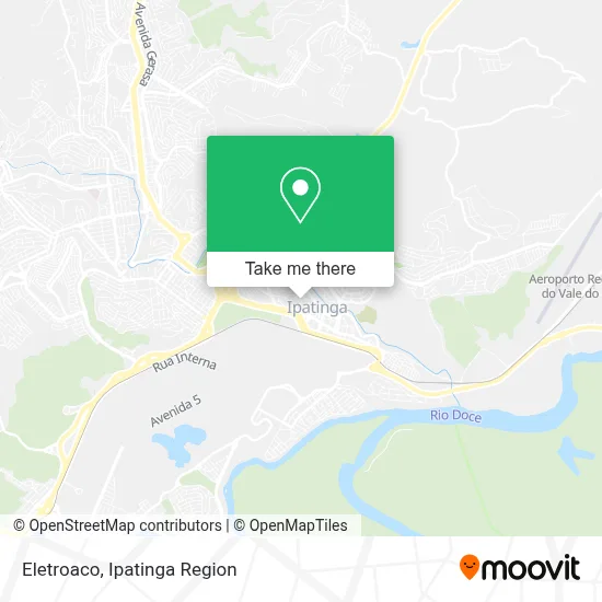Eletroaco map