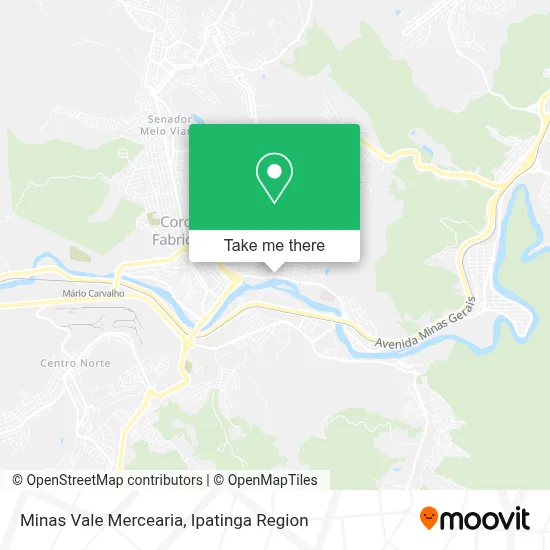 Minas Vale Mercearia map