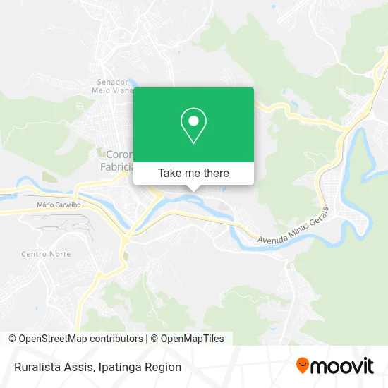 Ruralista Assis map