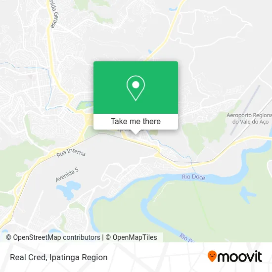 Real Cred map
