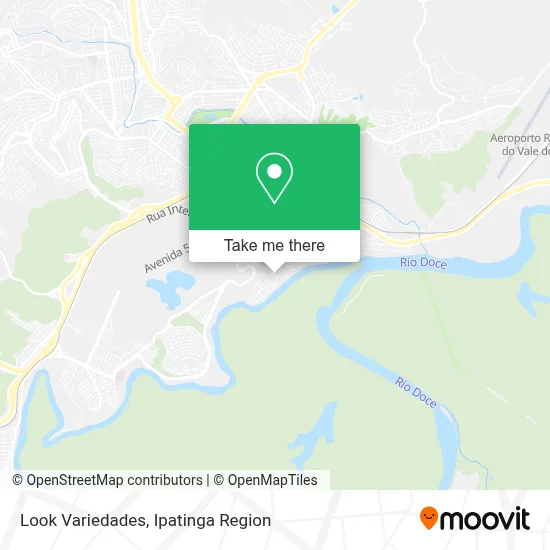 Look Variedades map