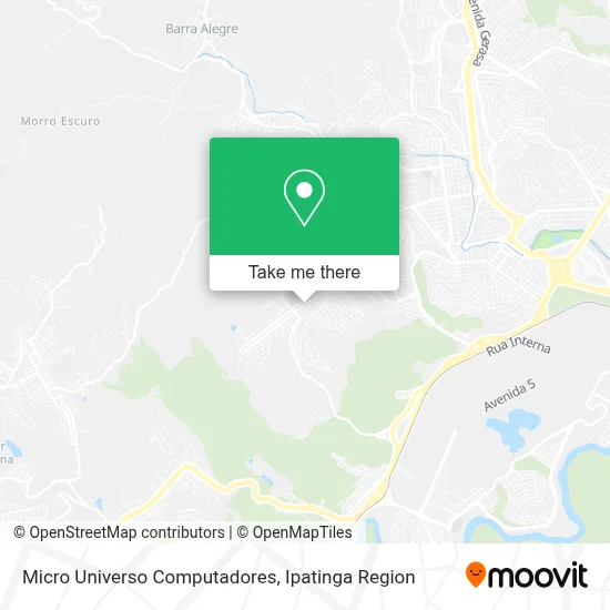 Micro Universo Computadores map