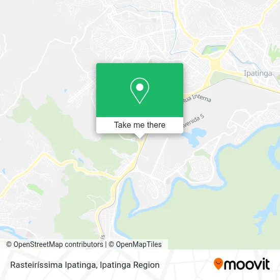 Rasteiríssima Ipatinga map