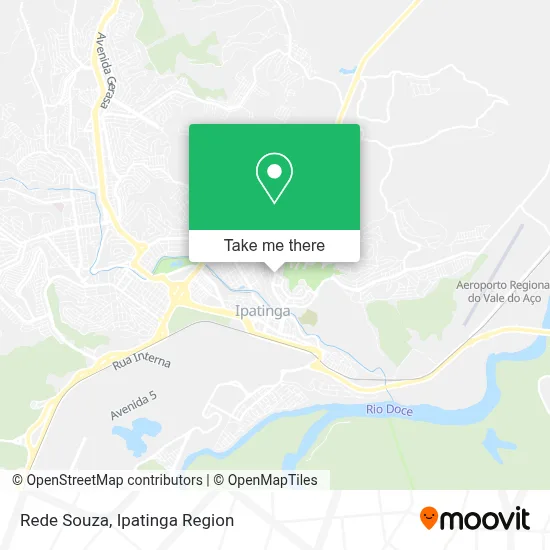 Rede Souza map