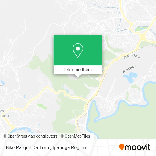 Bike Parque Da Torre map