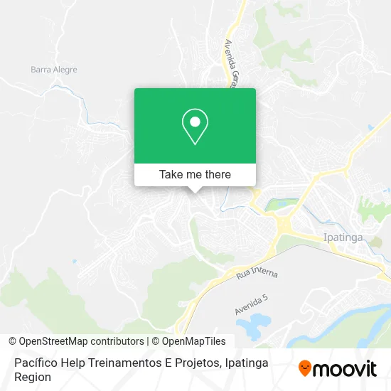 Pacífico Help Treinamentos E Projetos map