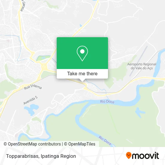 Topparabrisas map