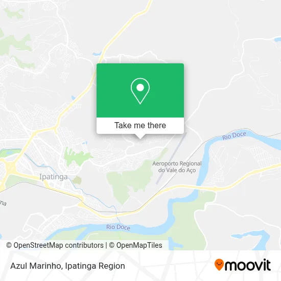 Azul Marinho map