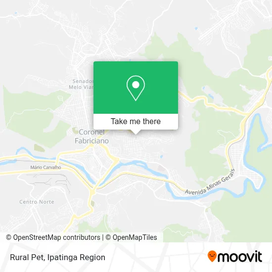 Rural Pet map
