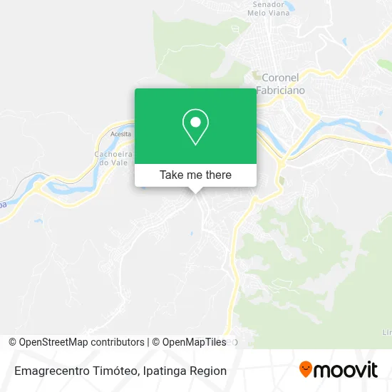 Emagrecentro Timóteo map
