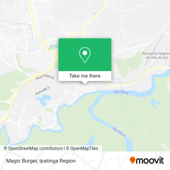 Magic Burger map
