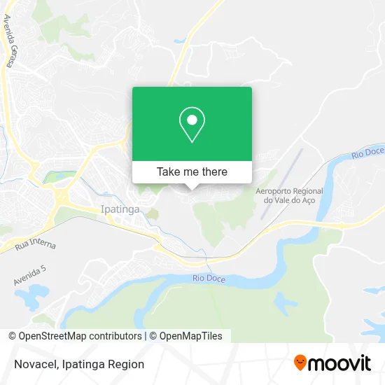Novacel map