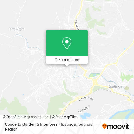 Conceito Garden & Interiores - Ipatinga map