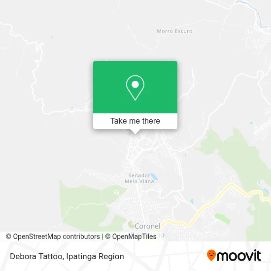 Debora Tattoo map