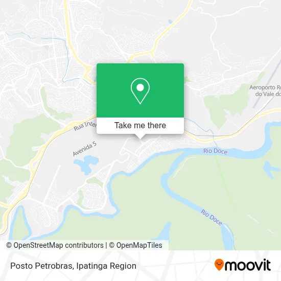 Posto Petrobras map