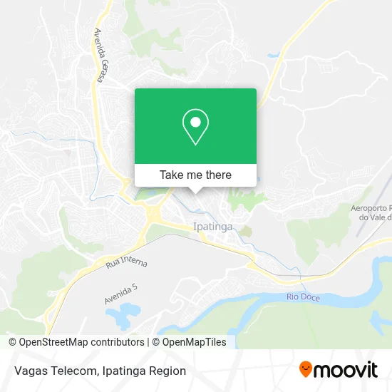 Vagas Telecom map