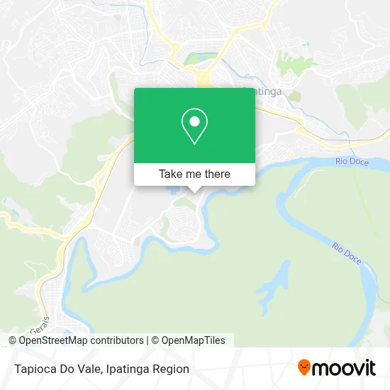 Tapioca Do Vale map