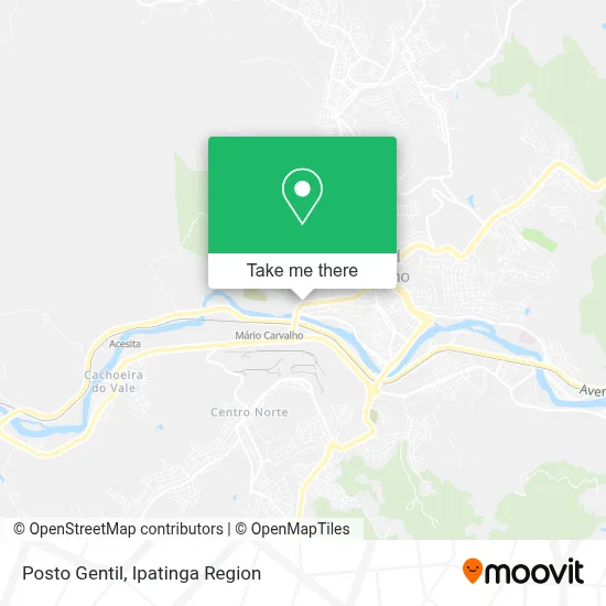 Posto Gentil map