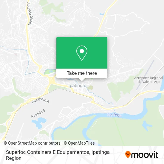 Superloc Containers E Equipamentos map