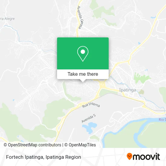 Fortech Ipatinga map