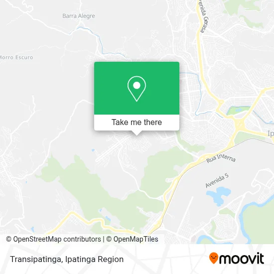 Transipatinga map