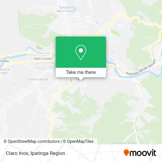 Claro Inox map