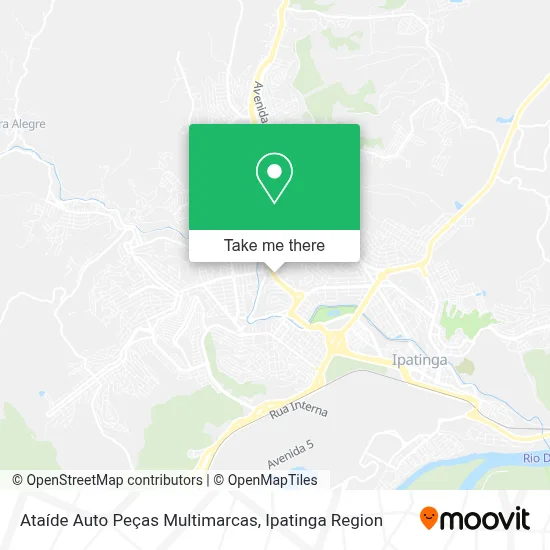 Ataíde Auto Peças Multimarcas map