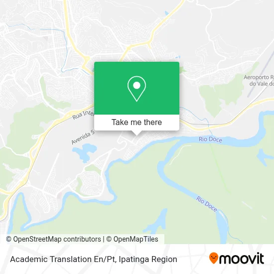 Academic Translation En/Pt map
