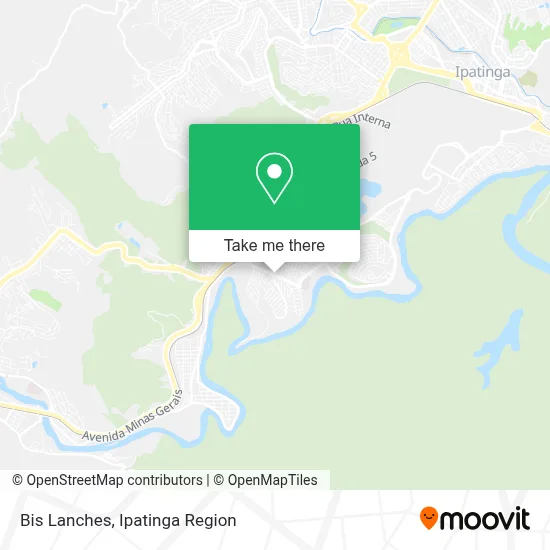 Bis Lanches map