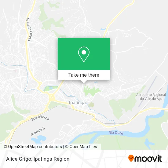 Alice Grigo map