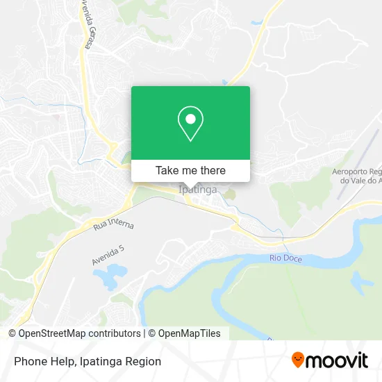 Phone Help map