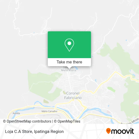 Loja C.A Store map