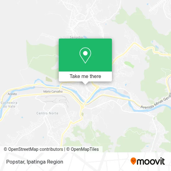 Popstar map