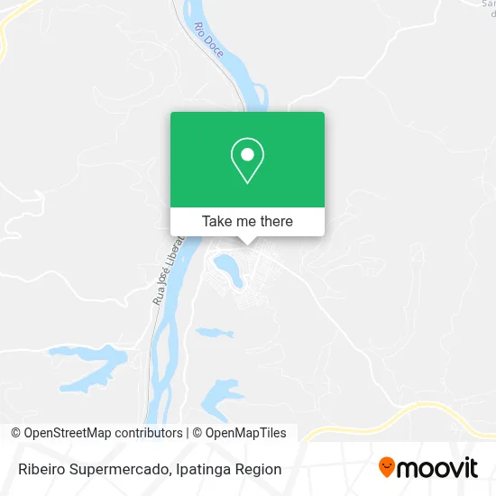 Ribeiro Supermercado map