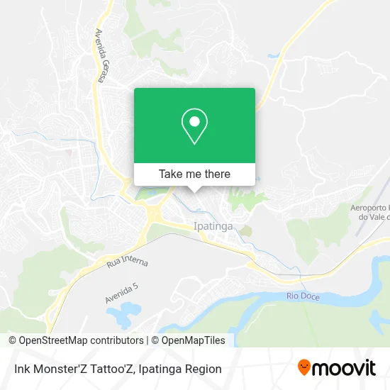 Ink Monster'Z Tattoo'Z map