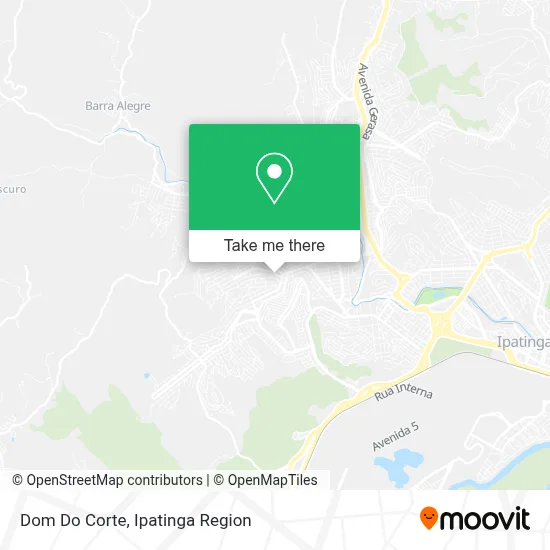 Dom Do Corte map