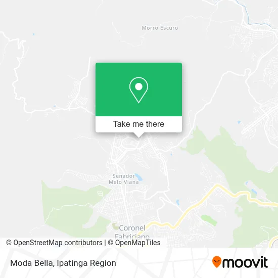 Moda Bella map