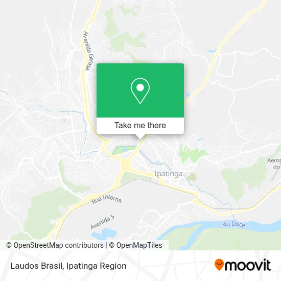 Laudos Brasil map