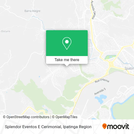 Splendor Eventos E Cerimonial map