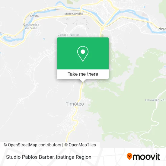 Studio Pablos Barber map