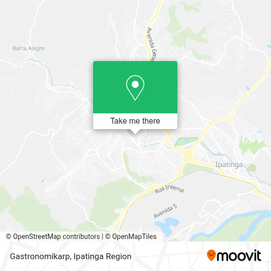 Gastronomikarp map