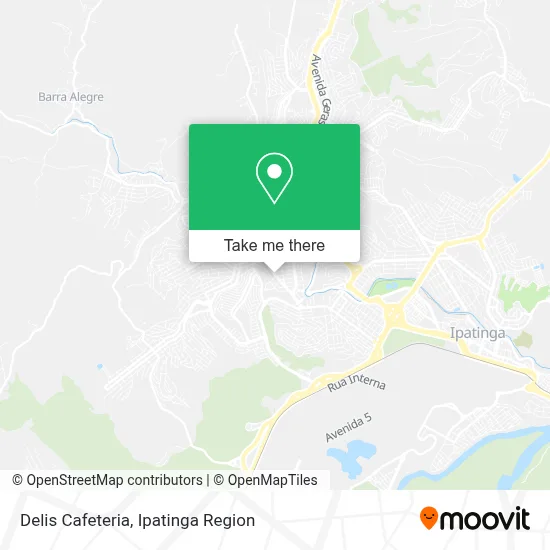 Delis Cafeteria map