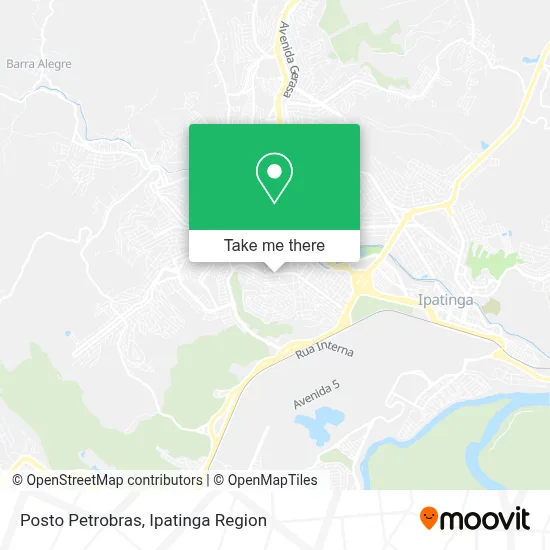 Posto Petrobras map